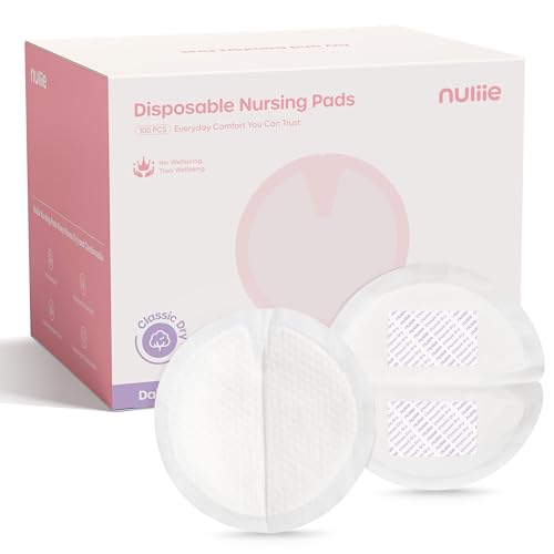 Image 1 of Classic Dry / 100 Count for the product Nuliie Disposable Nursing Pads