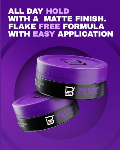 Image 5 of L3 Level 3 Paste - Long-Lasting Hold - Improves Hair Strength and Volume - Protects Against Damage - Men's Styling Product (150 ML)