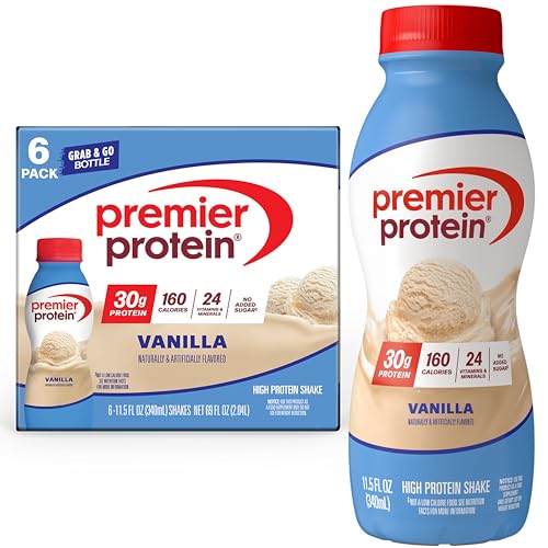 Image 1 of Default Title for the product Premier Protein 30g High Protein Shake, Vanilla, 6 Pack