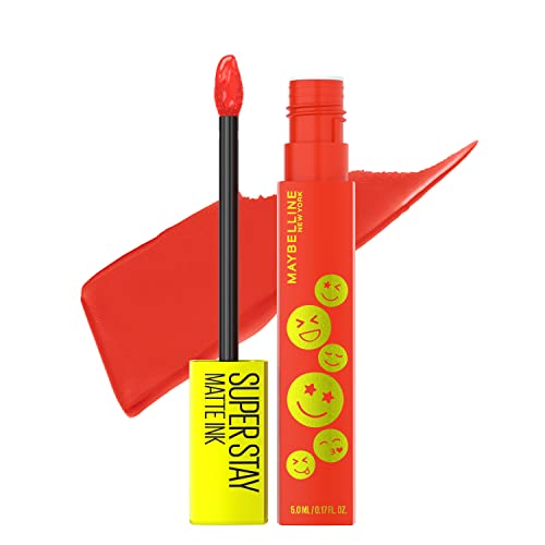 Image 53 of 440 PLEASURE-SEEKER / 0.17 Fl Oz (Pack of 1) for the product MAYBELLINE Super Stay Matte Ink Liquid Lipstick Makeup
