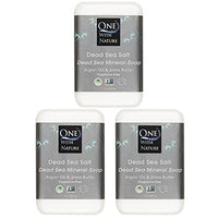 Thumbnail for Image 1 of Default Title for the product One With Nature Dead Sea Salt Soap Bar 7oz 3-Pack