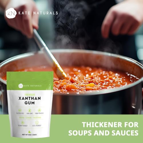 Image 6 of Kate Naturals Xanthan Gum for Baking & Ice Cream