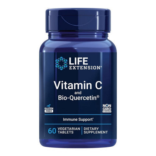 Life Extension Vitamin C and Bio-Quercetin Phytosome 60 Veg Tabs