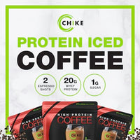 Thumbnail for Image 5 of CHIKE Chocolate Peanut Butter High Protein Iced Coffee Powder Whey
