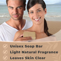 Thumbnail for Image 4 of One With Nature Dead Sea Salt Shea Butter Soap, Exfoliating, 7 oz, 3 Pack