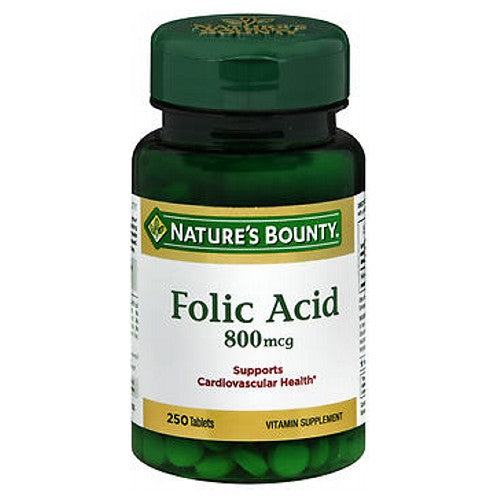 Nature's Bounty Natures Bounty Folic Acid 800 mcg 24 X 250 Tabs