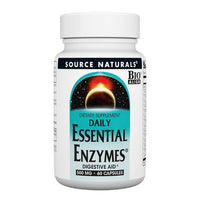 Thumbnail for Source Naturals Essential Enzymes 500 mg 60 Caps