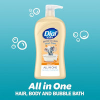 Thumbnail for Image 2 of Dial Kids All-in-1 Body + Hair + Bubble Bath, Peach Scent, 32 Fl Oz