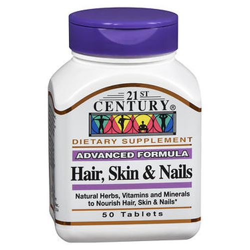 21st Century Hair - Skin and Nails 50 Tabs