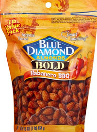 Thumbnail for Image 3 of Blue Diamond Almonds Bold Habanero BBQ 16 Ounce Pack of 2