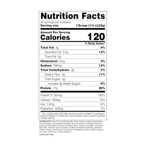 Image 4 of Perk Energy + Extra Protein Dutch Hot Cocoa 1.5 LB