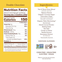 Thumbnail for Image 2 of Simple Mills Crunchy Almond Flour Cookies, Double Choc Chip, 5.5oz