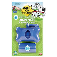 Thumbnail for Bone Shaped Pick up Bag Dispenser - Blue 1 Count by Bags On Board