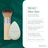 Thumbnail for Image 3 of EcoTools Blend + Blur Makeup Brush and Sponge Duo