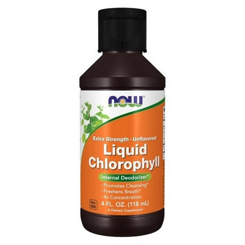 Now Foods Chlorophyll Liquid Extra Strength Unflavored 4 Oz