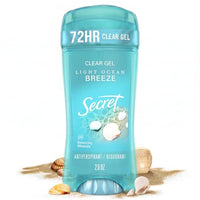 Thumbnail for Image 1 of Default Title for the product Secret Antiperspirant Deodorant for Women, Light Ocean Breeze Scent, 2.6 oz