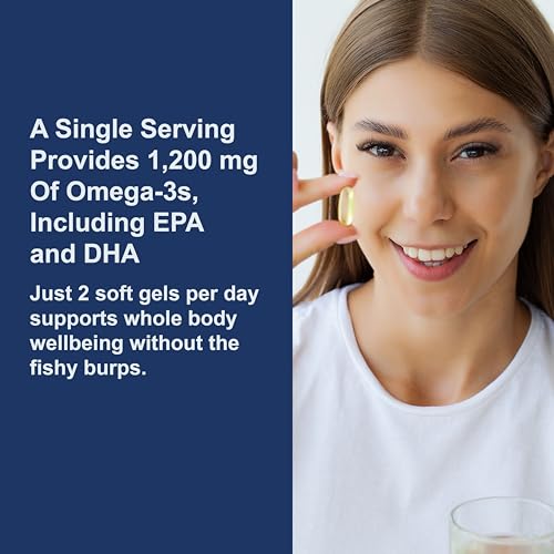 Image 4 of Carlson Super Omega-3 Gems, 1200 mg, Omega-3s, 100 + 30 Softgels