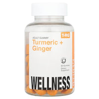 Thumbnail for Image 1 of Default Title for the product T.RQ Turmeric + Ginger Gummy (Dietary Supplement), Natural Mango, 60 Count