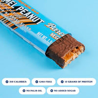 Thumbnail for Image 3 of BAREBELLS Vegan Protein Bars Peanut Caramel 12 Count Pack of 2