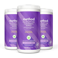 Thumbnail for Image 1 of Default Title for the product Method All-Purpose Cleaning Wipes, French Lavender, 70 Count, 3 Pack