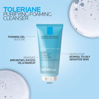 Thumbnail for Image 5 of La Roche-Posay Toleriane Purifying Foaming Facial Cleanser with Niacinamide