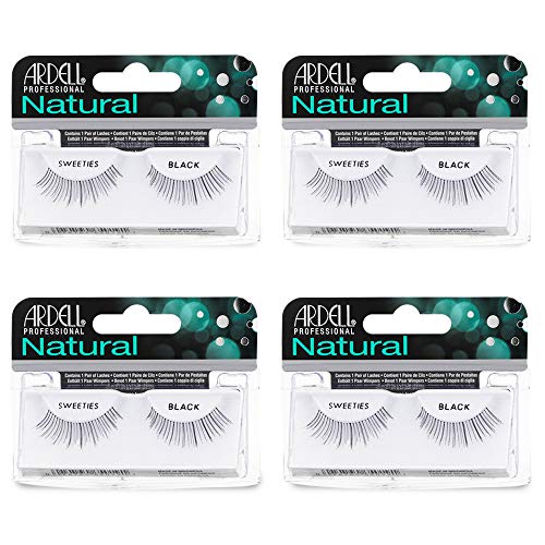 Image 1 of Default Title for the product Ardell Sweeties Black Natural Look False Eyelashes 4 Pack