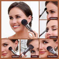 Thumbnail for Image 4 of Bueart Design 38Pcs Professional Makeup Brushes Set,Extra Large Holder