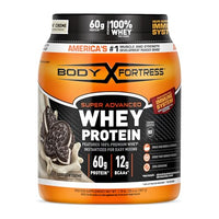 Thumbnail for Image 1 of Default Title for the product Body Fortress Super Advanced Whey Protein Powder, Cookies N Crème, 1.78 lbs