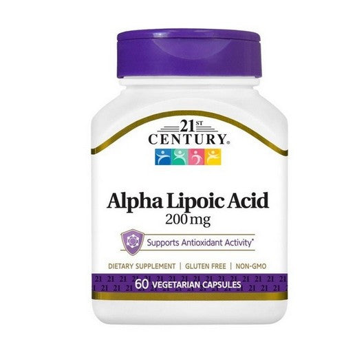 21st Century Alpha Lipoic Acid 60 Caps
