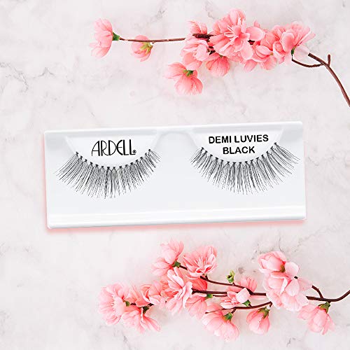 Image 3 of Ardell Natural Demi Luvies False Eyelashes, Reusable, Black, 4 Pairs