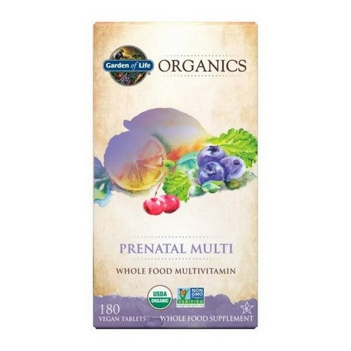 Garden of Life Organics Prenatal Multi 180 Tabs