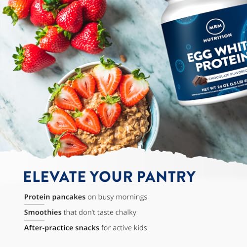 Image 6 of MRM Nutrition Egg White Protein - 23g Fat-Free Protein - 20 Servings