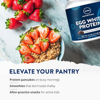 Thumbnail for Image 6 of MRM Nutrition Egg White Protein - 23g Fat-Free Protein - 20 Servings