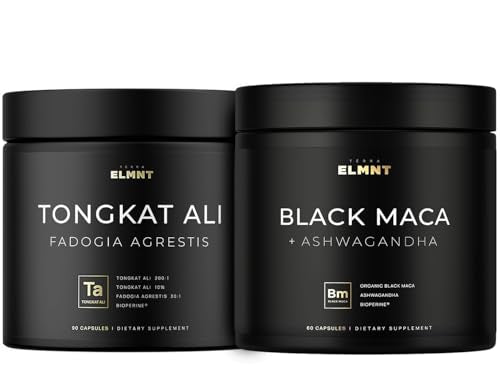 Image 1 of Default Title for the product TERRA ELMNT Tongkat Ali and Black Maca Root Bundle