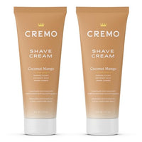Thumbnail for Image 1 of Coconut Mango / 6 Fl Oz (Pack of 2) for the product Cremo Shaving Cream for Women