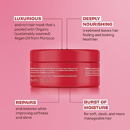 Image 3 of Lee Stafford Argan Oil Deep Nourishing Mask for Dry Hair 6.7Fl Oz