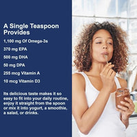 Thumbnail for Image 5 of Carlson Cod Liver Oil, 1100 mg, Omega-3s, Fruit Splash, 250 mL