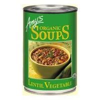 Thumbnail for Image 6 of Amy's Vegan Lentil Vegetable Soup (12 Pack) 14.5 oz