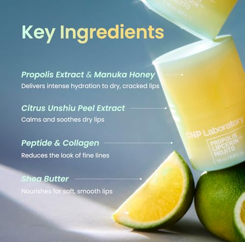 Image 4 of CNP Honey Lip Butter - Propolis LipcerinTM 03 Lime, 0.5 fl.oz.