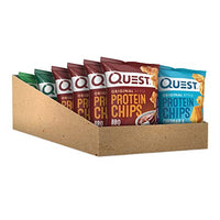Thumbnail for Image 3 of Quest Nutrition Protein Chips Variety Pack and Nacho Cheese Tortilla Style Protein Chips 1.1 Ounce Pack of 12