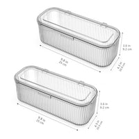 Thumbnail for Image 7 of JessLab Makeup Brush Holder with Lid, Makeup Sponge Storage Case
