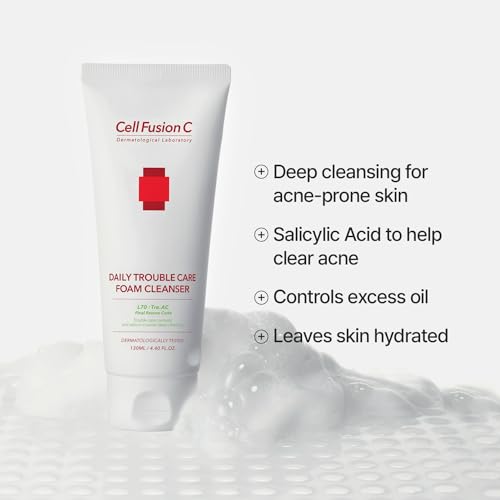 Image 3 of Cell Fusion C Tre.AC Daily Trouble Care Foam Cleanser 3.38 fl.oz