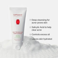Thumbnail for Image 3 of Cell Fusion C Tre.AC Daily Trouble Care Foam Cleanser 3.38 fl.oz