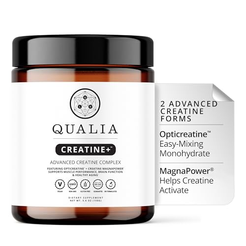 Image 1 of Default Title for the product QUALIA LIFE SCIENCES Qualia Creatine | Advanced Creatine Complex | 2 Sources + Magnesium | Optimized Absorption | Muscle Performance, Brain Function, & Healthy Aging (30 Servings)