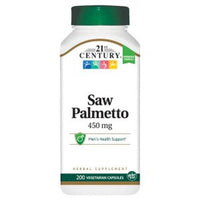 Thumbnail for 21st Century Saw Palmetto 450 mg 200 Veg Caps