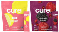 Thumbnail for Image 1 of Default Title for the product Cure Hydration Family Bundle | Plant-Based Electrolyte Drink Mix | 14-Pack