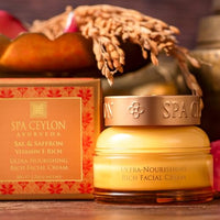 Thumbnail for Image 5 of SPA CEYLON Sal and Saffron Vitamin E Enriched Ultra Nourishing Rich Facial Cream