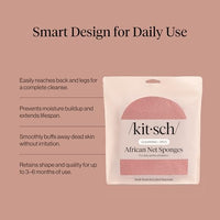 Thumbnail for Image 6 of Kitsch African Net Sponge Exfoliating Body Scrubber