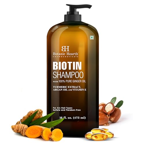 Image 4 of Botanic Hearth Biotin Shampoo With 100% Pure Ginger Oil - 16 Fl. oz