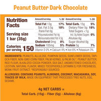 Thumbnail for Image 2 of Munk Pack Fiber Nut Bars, 5g Fiber, Peanut Butter Dark Chocolate | 12 Count